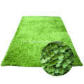 Alfombra de alfombra de suelo de poliéster de color liso